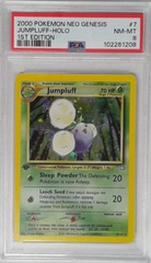 V1747: 2000: Jumpluff: 7/111: 1ST Edition: Neo Genesis: PSA: 8: NM-MT: 102261208